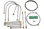 Brake Pipe Kit Single Line w/ Servo &amp; Dry Suspension | Classic Mini